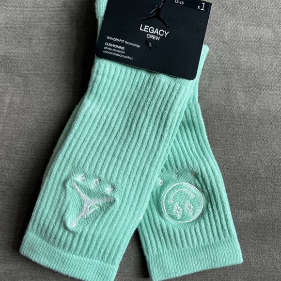 NWT Men's Air Jordan X J Balvin Legacy Crew Socks - Picture 3 of 13